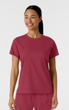 6451 Boundless Haut T-Shirt Classique à Col Rond par WINK