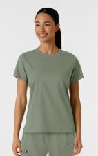 6451 Boundless Haut T-Shirt Classique à Col Rond par WINK