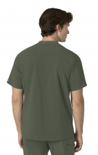 C16310 Carhartt Cross-Flex Men's Henley Scrub Top
