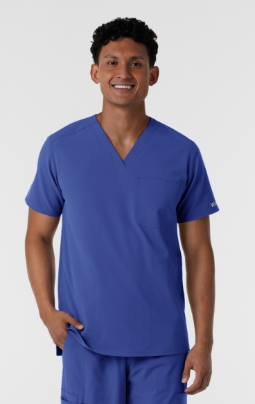 6380 Nurtür Men's V-Neck Scrub Top by WINK