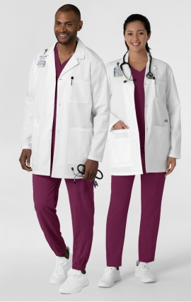 7602 WonderLab Manteau de Laboratoire 33 po Unisexe 'Iconic' par WINK