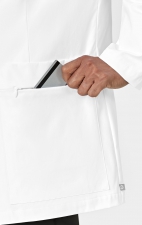 7172 Slate Manteau de Laboratoire 34 po avec 8 Poches par WINK