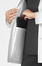 7272 Slate Manteau Docteur Premium 28 po avec 8 Poches par WINK