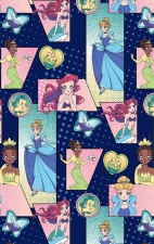 TF794 Tooniforms Haut Imprimé à Col en V avec 2 Poches par Cherokee - Comic Princess