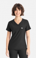 2502 Embrace Luna Tuckable Y-Neck Top by Maevn