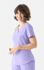 2502 Embrace Luna Tuckable Y-Neck Top by Maevn