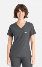 2502 Embrace Luna Tuckable Y-Neck Top by Maevn