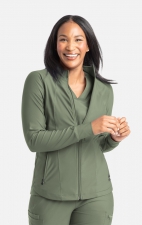 2701 Embrace Eden Full Zip Track Jacket by Maevn