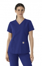 C12113 Carhartt Force Essentials Haut à Col en V Moderne pour Femmes