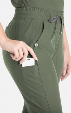 2902 Embrace Mia Tapered Leg 6 Pocket Pant by Maevn