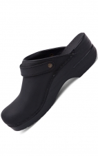 Dansko Femme Ingrid Sabots - Ingrid Black Oiled Leather