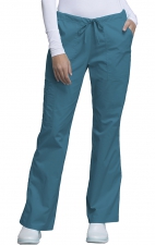 4044 Workwear Core Stretch Pantalon a Jambe Évasée de Cherokee