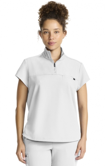 *VENTE FINALE XL HH752 Quest Haut 'Bella' à Col Montant avec Fermeture Éclair Partielle par Healing Hands