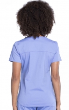WW665 Workwear Professionals Haut à Col en V avec 3 Poches par Cherokee
