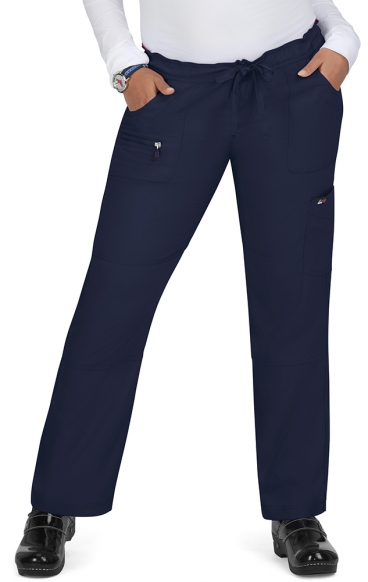 *FINAL SALE XXS 721P Petite koi Lite Peace Drawstring Waist Slim Fit Pant
