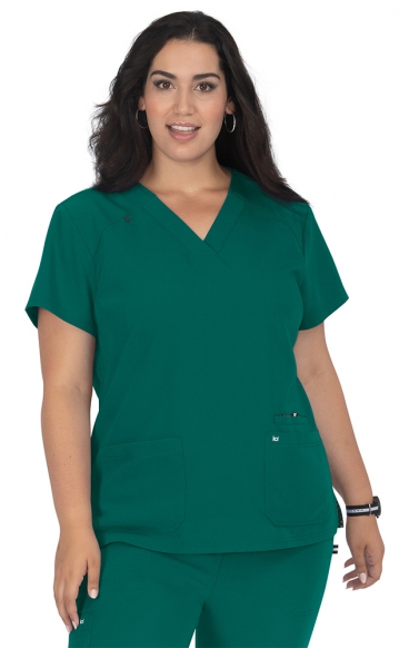 *FINAL SALE 3XL 1019 koi Next Gen Hustle and Heart 3 Pocket Scrub Top *FINAL SALE 3XL 1019 koi Next Gen Hustle and Heart 3 Pocket Scrub Top