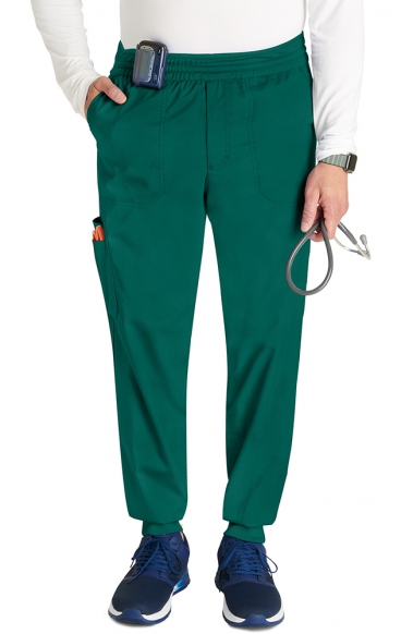 *FINAL SALE L WW251S Short Workwear Revolution Men's Pull-On Jogger by Cherokee 