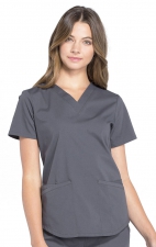 WW665 Workwear Professionals 3 Pocket V-Neck Top by Cherokee