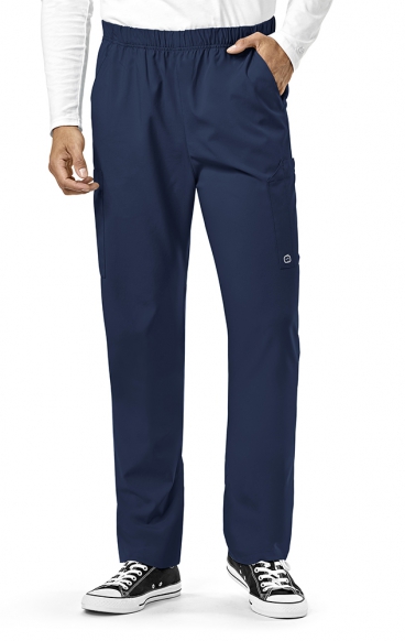 *FINAL SALE XXS 5855 W123 Unisex Multi-Cargo Scrub Pants