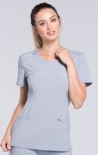 Top à col rond - Cherokee Infinity - Antimicrobien