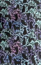 1797 Maevn Haut Imprimé à Col en V Incurvé - Love In Every Paw