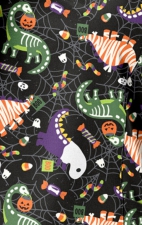 1797 Maevn Curved V-Neck Print Top - Trick-a-saurus