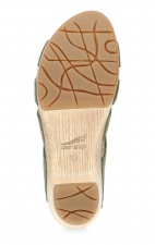 Sandale Lyndi Jade Milled Nubuck à Talons Hauts par Dansko