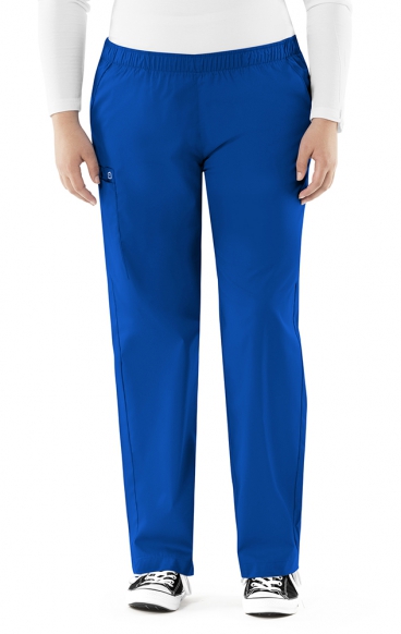 *FINAL SALE M 501P Petite WORK Elastic Waist Cargo Scrub Pants by WINK *FINAL SALE M 501P Petite WORK Elastic Waist Cargo Scrub Pants by WINK