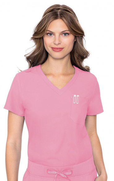*FINAL SALE S 2432 Insight One Pocket Top by Med Couture