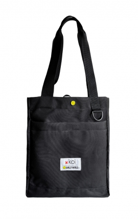 SA188 SmileyWorld Everyday Tote par koi - Black