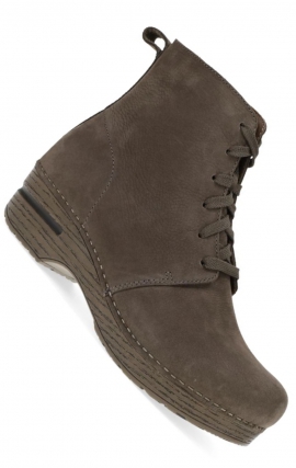Sigourney Mushroom Nubuck Botte à Lacet par Dansko