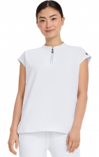 2286 Healing Hands HH360 Sandy Mandarin Collar Top
