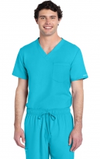 CK778A WW Originals Ultra Unisex Chest Pocket Top by Cherokee