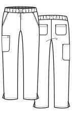 8530 Matrix Impulse Skinny Leg Pull On Pant by Maevn