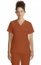 HH755 Quest Billie Tuck-in V-Neck Scrub Top by Healing Hands