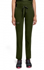 9152P Petite Healing Hands HH360 Nisha Rib Knit Waistband Pant