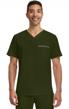 2381 Healing Hands HH360 Men's Spencer V-Neck Top 