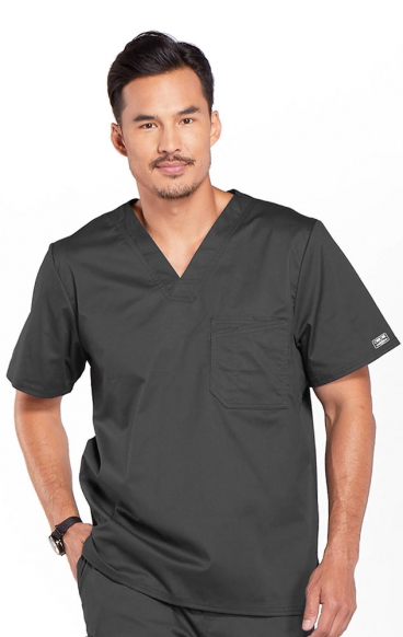 *VENTE FINALE L 4743 Workwear Core Stretch Haut à Col en V pour Hommes par Cherokee *VENTE FINALE L 4743 Workwear Core Stretch Haut à Col en V pour Hommes par Cherokee