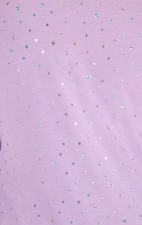 167PR Tessa T-shirt à Manches Longues de koi - Lavender Iridescent Diamond
