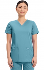 WW620 Workwear Revolution Haut à Col en V avec 3 Poches de Cherokee