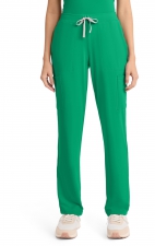 CK096P Petite Achieve Straight Leg Cargo Pant by Cherokee