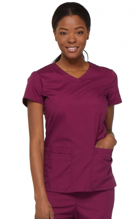 85906 Dickies EDS Signature 6 Pocket V-Neck Top