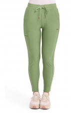 CK095 Pantalon taille moyenne à jambe fuselée et cordon de serrage - Cherokee Form