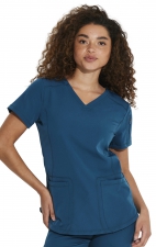 DK730 Dickies Dynamix 3 Pocket V-Neck Top