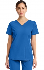 DK730 Dickies Dynamix 3 Pocket V-Neck Top
