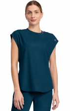 MC703 AMP Missy Dolman Sleeve Tuckable Top by Med Couture