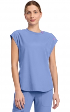 MC703 AMP Missy Dolman Sleeve Tuckable Top by Med Couture