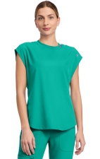MC703 AMP Missy Dolman Sleeve Tuckable Top by Med Couture
