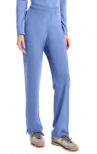 MC103 AMP Pantalon Jambe Droite à Taille Haute par Med Couture