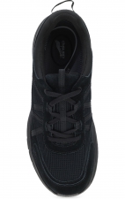 Poppy Black/Black Suede Chaussure Actif pour Femmes par Dansko